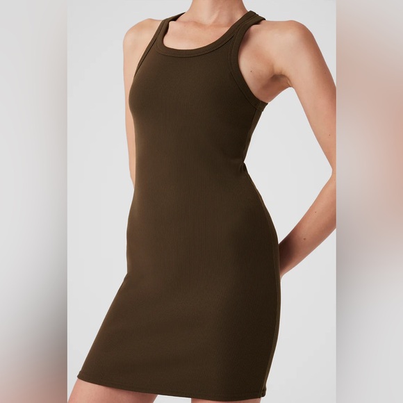 Goddess Ribbed Go-To Dress - Picture 4 of 4